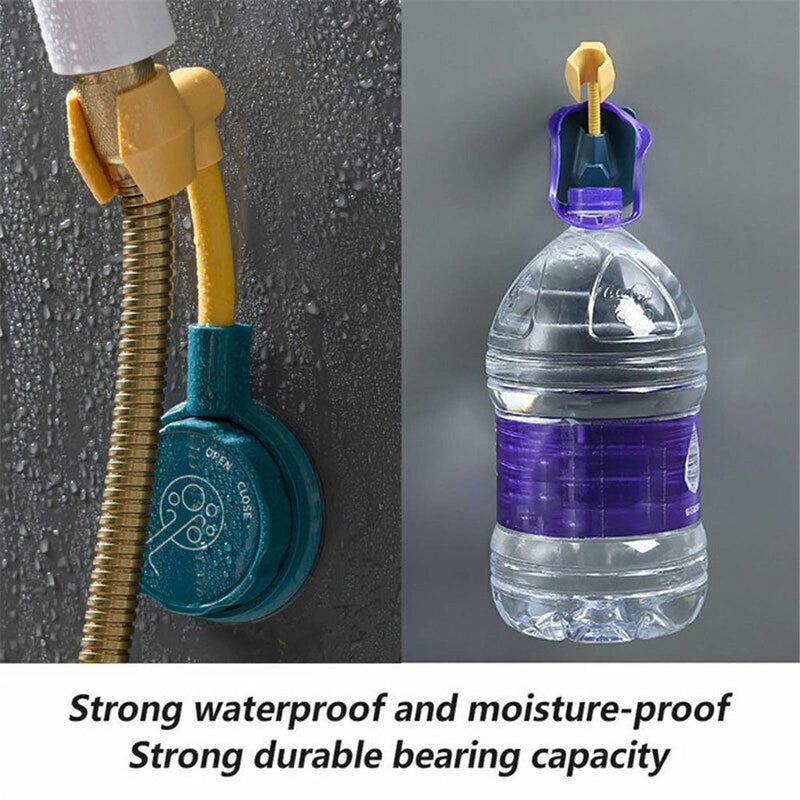 Shower Head Holder Rotatable Bracket Punch-Free Bathroom Shower Holder