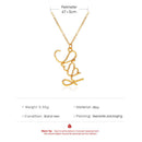 Alloy Clavicle Chain Letter Sissy Mama Pendant Party Jewelry for Women Newly