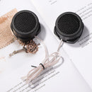 Car Tweeters Mini High Frequency Car Audio Loudspeakers Universal TP-005A 2 Pack
