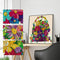 Part Specical Shaped Drill Diamond Painting Flower Basket Mosaic Kit (B044)