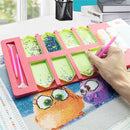 1 Set Multi-Boat Diamond Painting Tray Beading Point Drill Pen Organizer Box