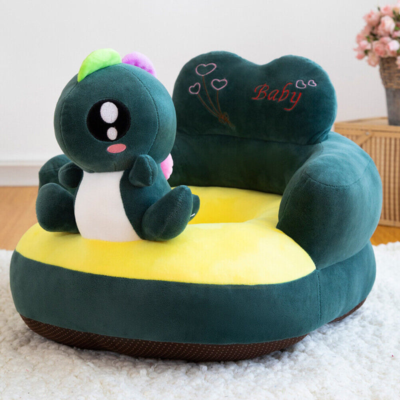 Sofa Support Seat Cute Cartoon Case Soft Plush Chair for Kid Baby Infant Fe