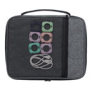 Wrist Watch Strap Storage Bag 48 Slots Watchband Organizer Pouch (Grey) Newly