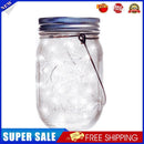 LED Solar Fairy Mason Jar Light Party Wedding Garden Decor (White Light 2m)