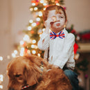 Flexible Polyester Printed Bow Tie Casual Ties for Party Wedding Celebration