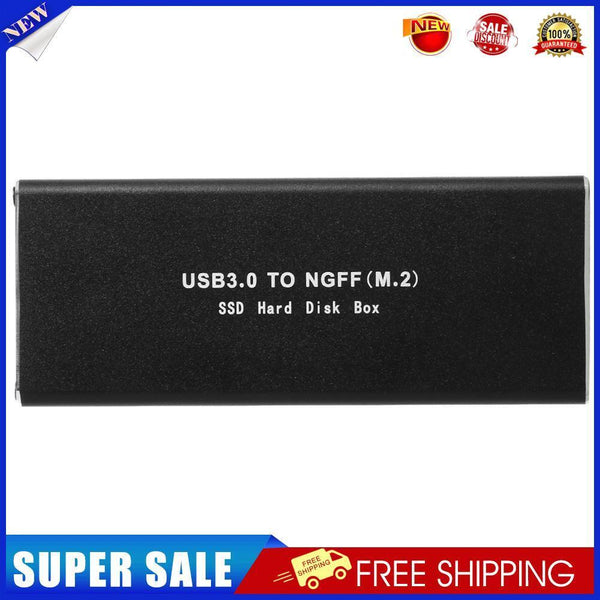 M.2 NGFF to USB 3.0 6Gbps SSD External Enclosure Converter Adapter Case