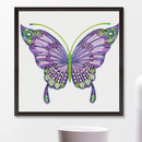 5D DIY Special Shaped Diamond Painting Butterfly Embroidery Craft Kits Wall Art