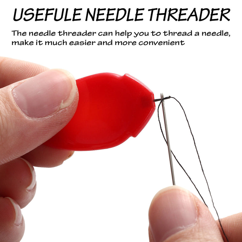 Wire Loop Self Threading Sewing Needles Sewing Threaders Needle Threader