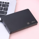 2.5 inch Hard Disk Case SATA USB2.0 HDD Box External Hard Drive Enclosure
