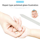 Glass Nail File Block Nail Polish Sanding Buffer Strips Polishing (White) Newly