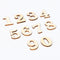 10pcs Rustic Wooden Digital Number DIY Handcraft Table Scatter Home Decoration