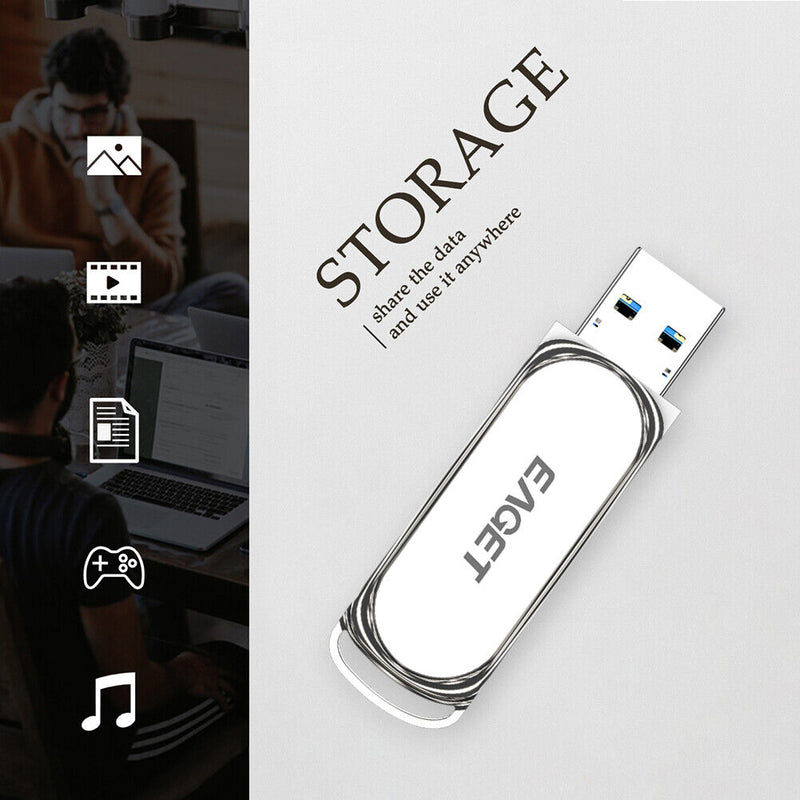 Eaget F80 USB 3.0 Flash Drive U Disk High Speed Memory Mini Pendrive (64G)
