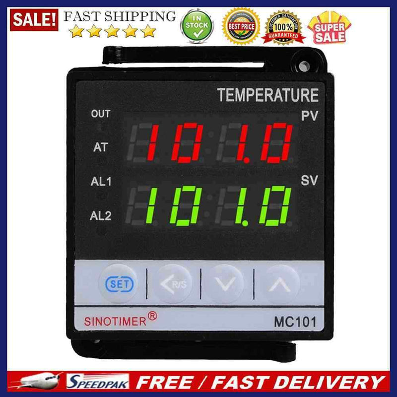 Digital PID Temperature Controller Thermostat Thermal Thermocouple (MC101)