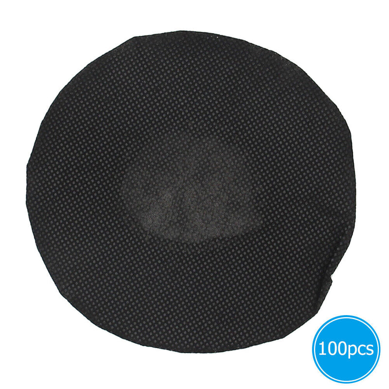 100pcs Disposable Headphone Covers Stretch Non-Woven Headset Sanitary Earmuff