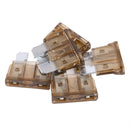 50pcs Assorted Medium Size Car Fuses Automotive Blade Fuse with Plastic Box+Clip