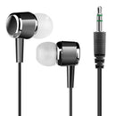 Demiawaking Universal In-Ear Headphones, 3.5mm Pin Plug, Noise Insulating