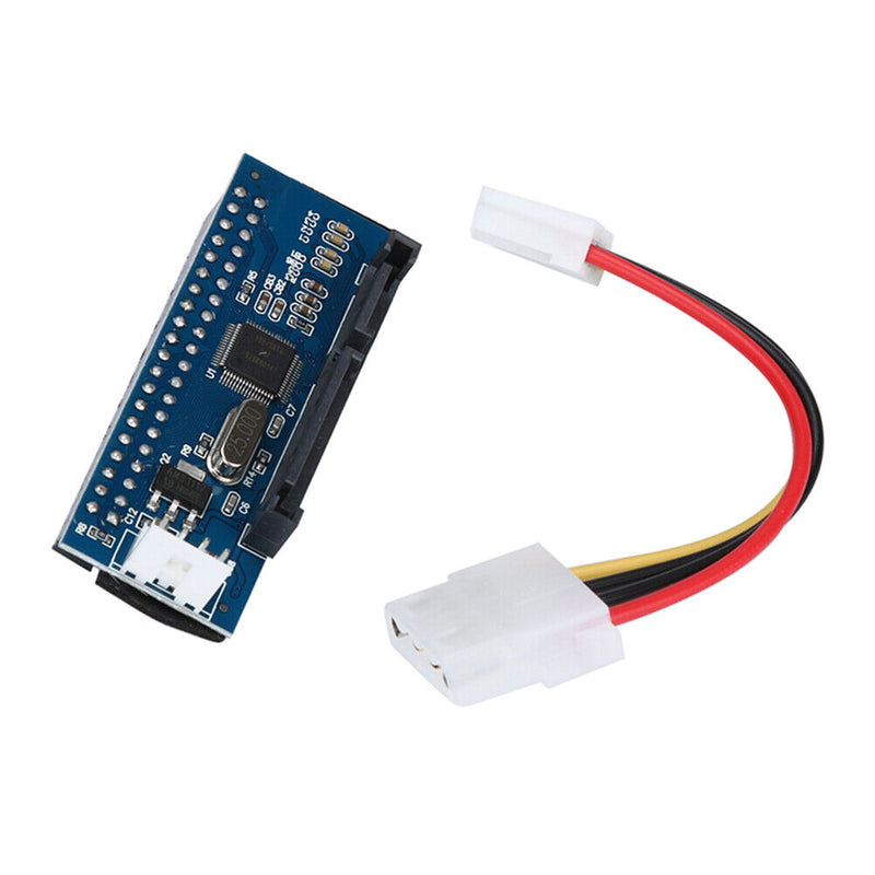 3.5in HDD PATA IDE to SATA Adapter Card Serial Parallel Converter with Cable