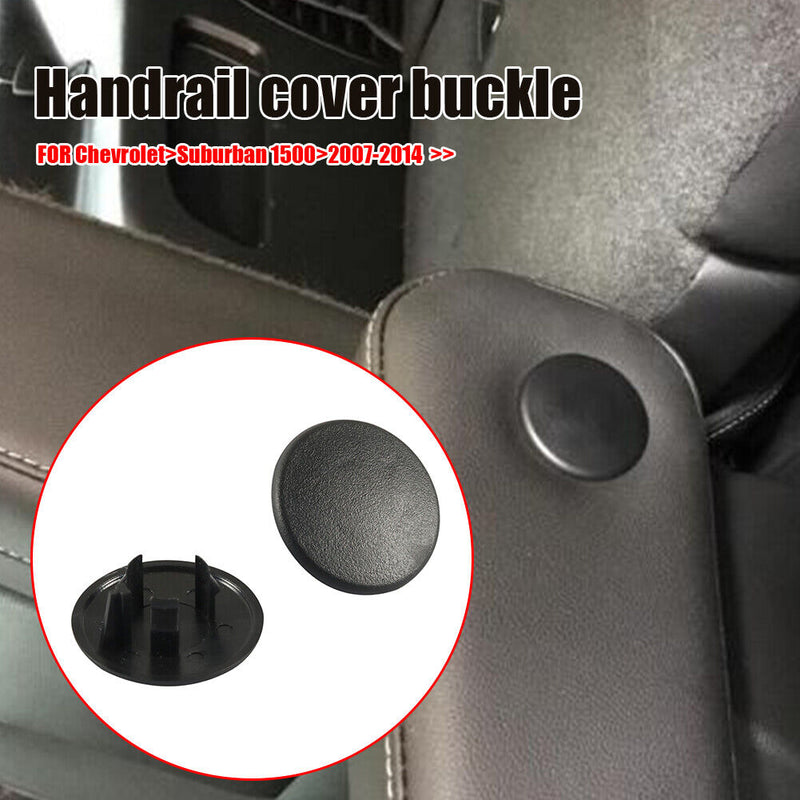 2pcs Car Rear Armrest Cover Cap Seat Handle Trim Bolt for GMC Yukon XL 1500 2500