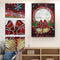 Special Shaped Rhinestones Picture DIY Merry Christmas Card 5D Diamond Painting