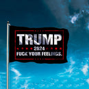 Donald Trump Flag Banner America Voting Customized Outdoor Yard Bunting 90x