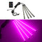 5V USB 4 in 1 LED Car Foot Light RGB SMD5050 72 LED Strip Ambient Lamp Newly
