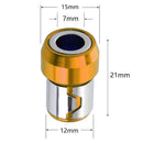 Hex Shank Magnetic Drywall Precision Screwdriver Holder Screw Tool (Orange)