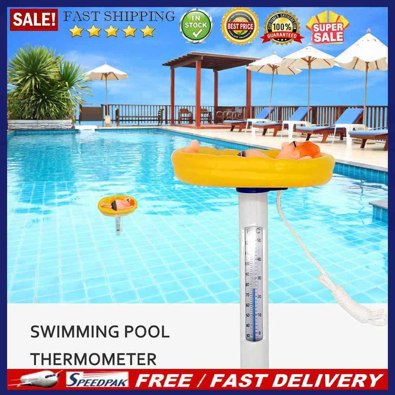 Multi-Functional Durable Floating Thermometer Practical Water Temperature Meter