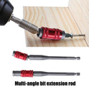 Magnetic Screw Drill Tip Quick Change Locking Drive Guide Flexible Bit Hold