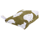 Women Fashion Korean Zipper Portable Key Coin Canvas Purse Bag(Hedgehog)