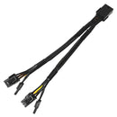 Graphics Card 8Pin to Dual 8Pin (6+2) GPU Power Cable for BTC Mining Motherboard