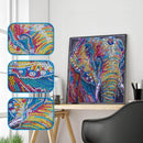 5D DIY Special Shaped Diamond Painting Elephant Cross Stitch Embroidery Kit