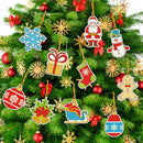 DIY Diamond Special Shape One-sided Hanging Christmas Ornament Prop (GS07) Newly
