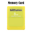 V1.966 Free McBoot 8MB Memory Cards for Sony PS2 Game Data Console (Yellow)