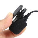 Lavalier Condenser Mic Recording Teaching 3.5mm Jack Clip-On Lapel Microphone