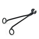 Wick Trimmer Steel Candle Snuffer Cutter Oil Lamp Trim Scissors (Black) Newly