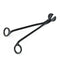 Wick Trimmer Steel Candle Snuffer Cutter Oil Lamp Trim Scissors (Black) Newly