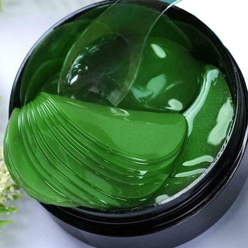 60 stickers Green Under Eye Gel Pad Face Anti Eye Care Care 2021 Beauty O3U9