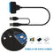 USB to SATA Adapter Cable Data Converter 3.0 to 2.5''/3.5'' For HDD SSD USB: