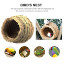 Straw Bird Nest, Resting Breeding Place for Birds, Handmade Birds Cage (S)