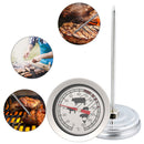 Digital Meat Thermometer Cooking Food Kitchen BBQ Probe Milk Meter Gauges