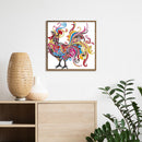 5D Diamond Painting Kit Chicken Partial Special Shape Drill Rhinestone DIY Wall
