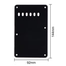 6 Holes Guitar Tremolo Cavity Cover Back Plate for Fender ST SQ Electric Guitar
