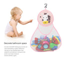 Baby Cartoon Bath Water Toys Hanging Net Ocean Balls Storage Bag (Zebra) Newly