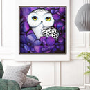 Seawang 5D DIY Special Shape Diamond Painting Dream Flower Cross Stitch Craft Set Owl 1