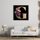 5D DIY Diamond Painting Kits Full Square Drill Flower Letter G Mosaic Picture