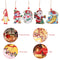 Christmas Diamond Pendant 5D DIY Mosaic Kit Double-Sided Rhinestone Decorations