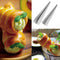 5pcs DIY Cones Stainless Steel Spiral Baked Croissants Tubes Pastry Mold(S)
