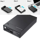 396U3 USB 3.0 to SATA III 2.5 3.5 inch HDD SSD Hard Drive Enclosure Tool Free