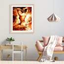 Painting By Numbers DIY Naked Woman Canvas Oil Art Picture Home Wall Decor Kit