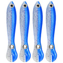 4pcs 10cm 6g Bionic Loach Fishing Lures Sinking Artificial Soft Baits (B) Newly